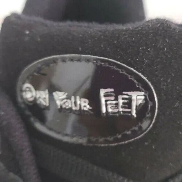 On Your Feet By Chinese Laundry Women's Vtg. Suede Platform Shoes sz 8 M - Picture 6 of 12